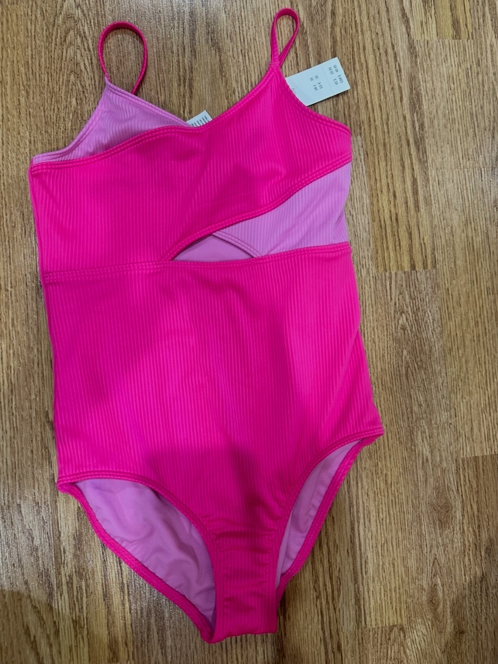 NWT Abercrombie kids Abercrombie & fitch pink bathing suit swim size 11/12